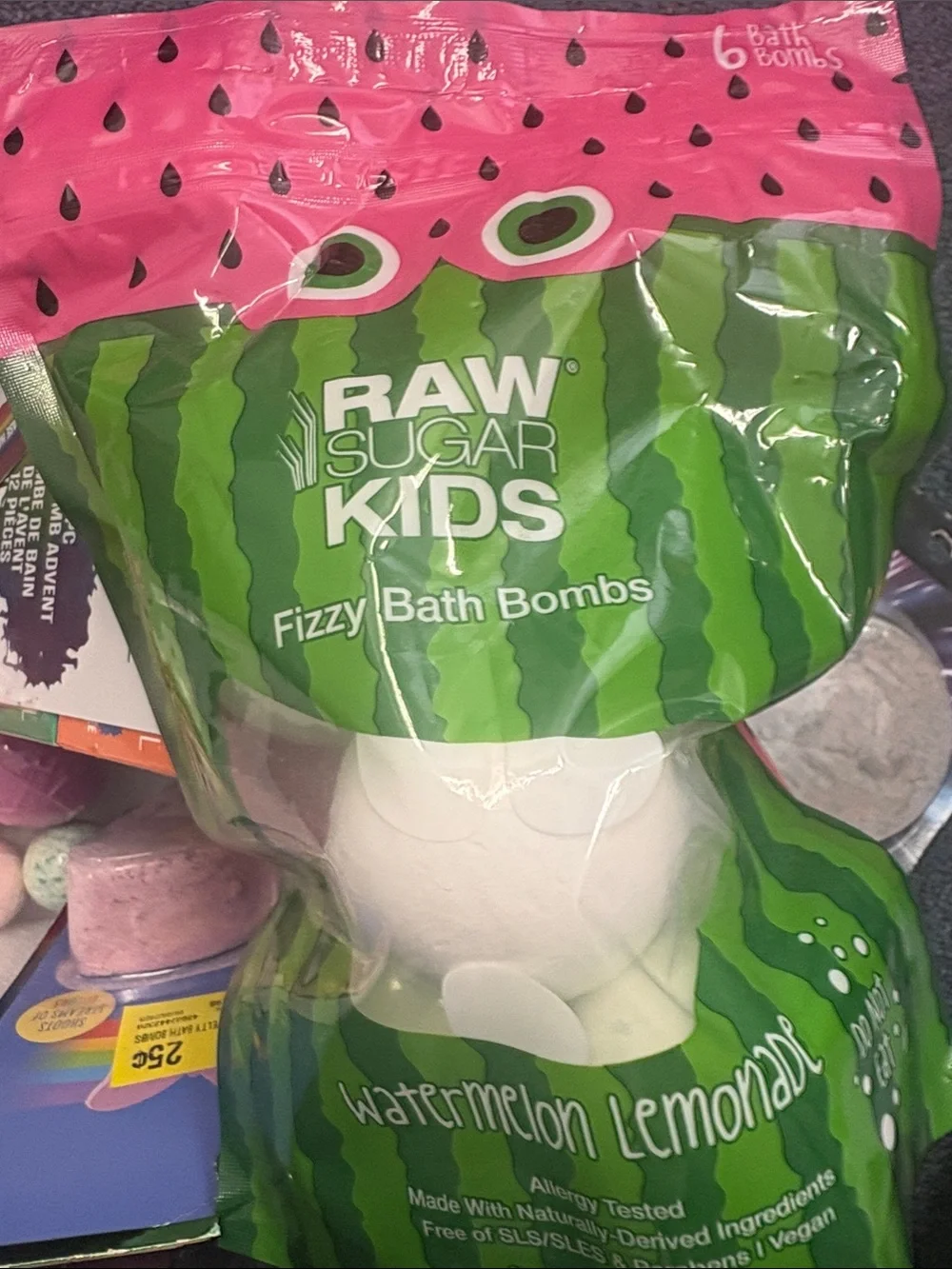 Pink and Multicolor Party Bath Bomb & Confetti Lot Set